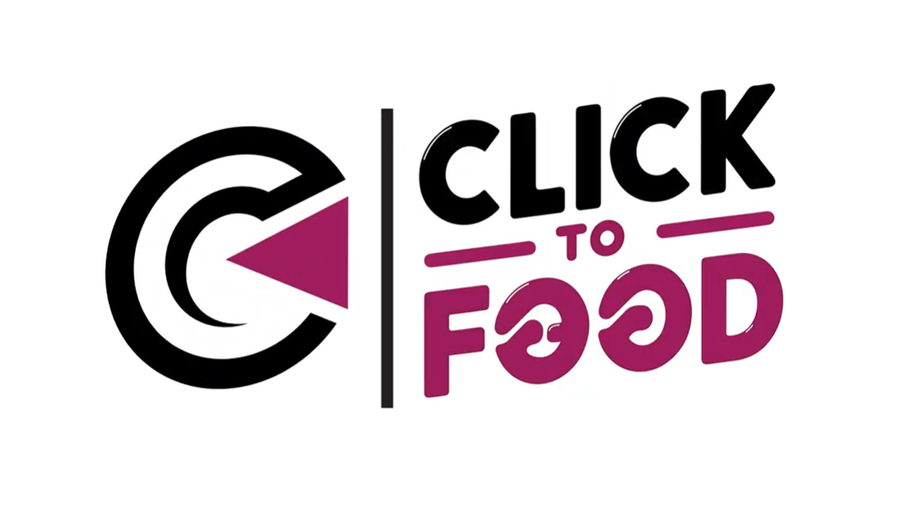 Click To Food Logo Animation